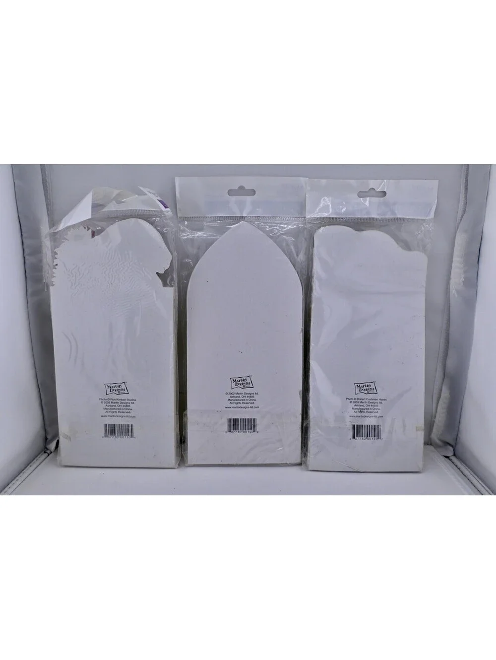 3 Pc 2002 Martin Designs Die Cut Lined Notepads-NEW